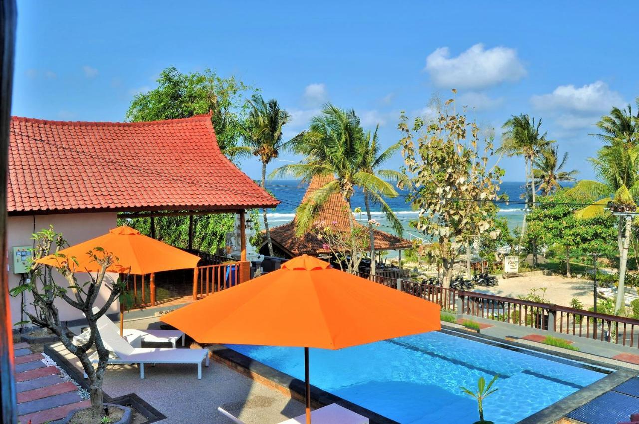 Surya Chandra Beach Bungalow Batununggul Extérieur photo