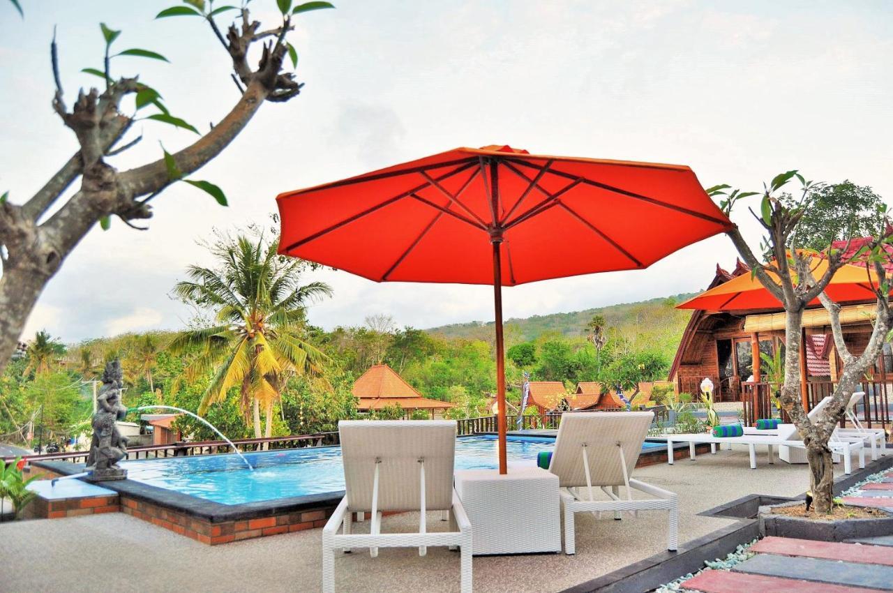 Surya Chandra Beach Bungalow Batununggul Extérieur photo